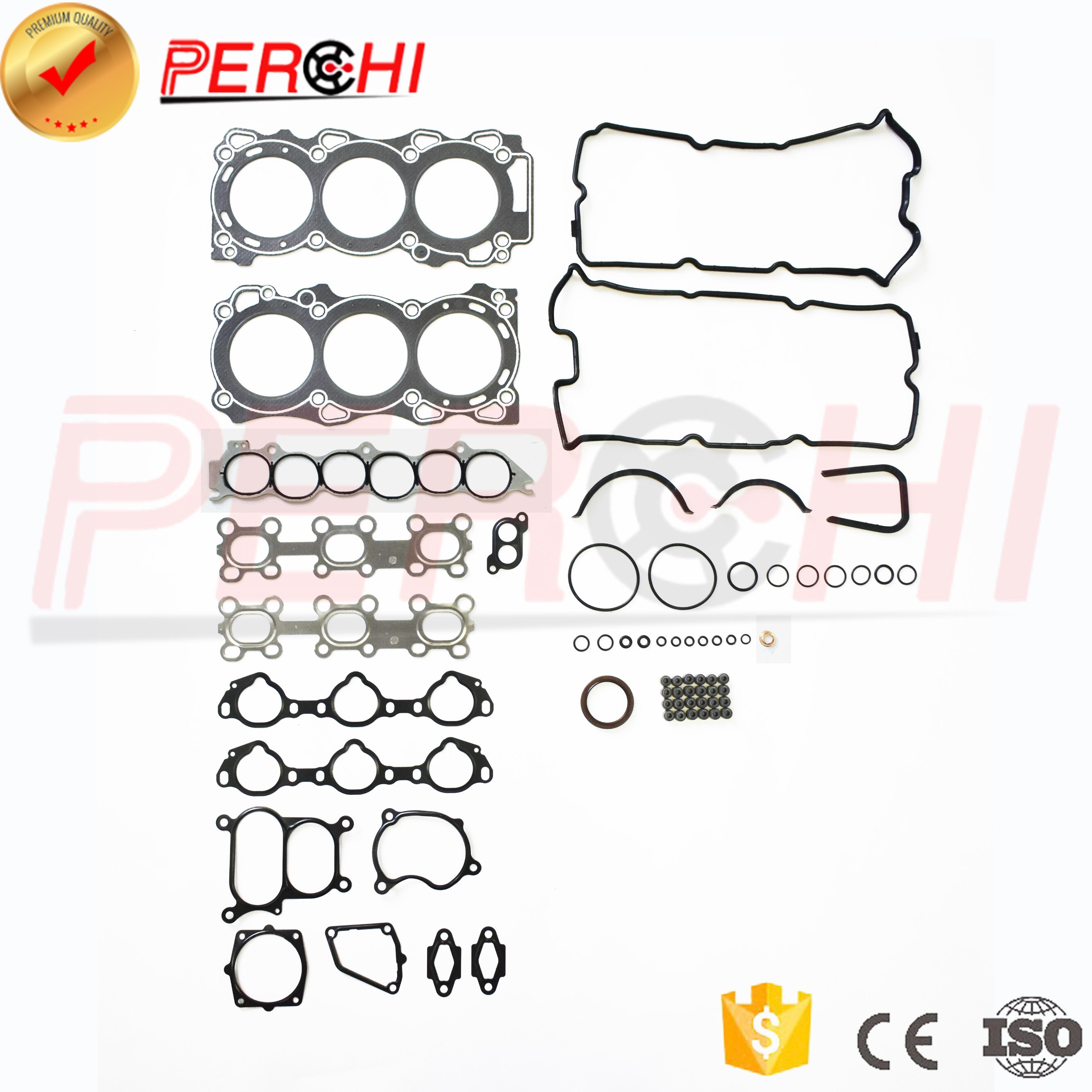 Head gasket repair kit parts for Nissan VQ35/A33 ALTIMA (L32) 2006, ALTIMA (L31) 2001-2007,MAXIMA QX V (A33) 199-2003