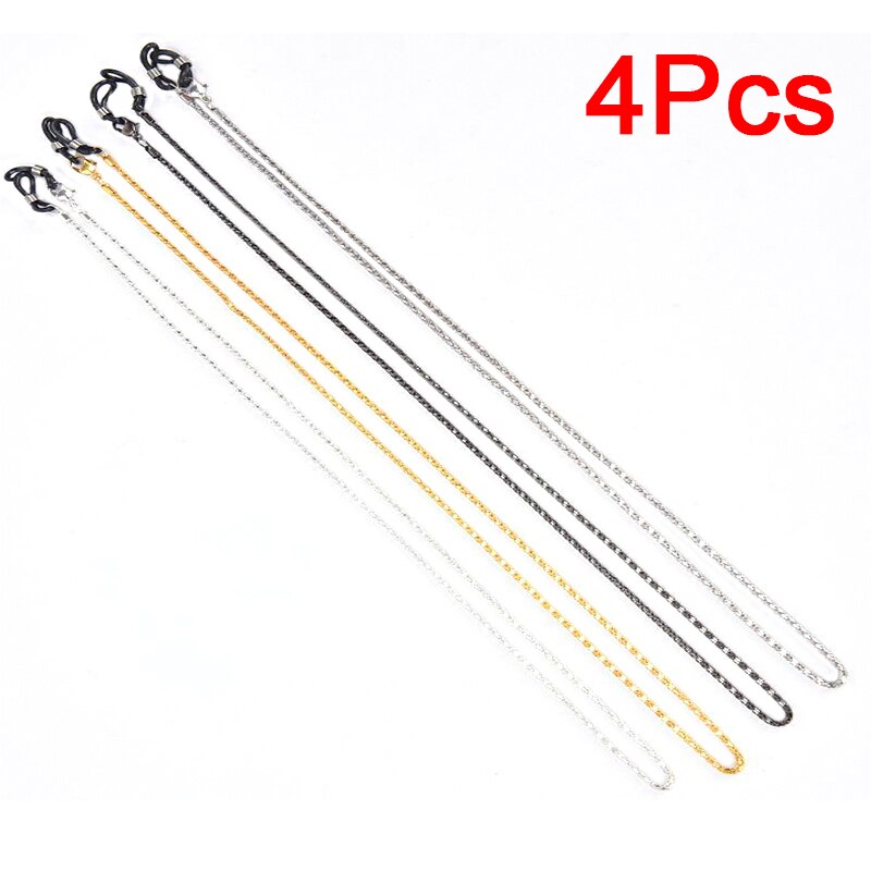 Metal Glass Chains Eyewears Sunglasses 62cm Reading Glasses Chain Cord Holder Neck Strap Rope Women's Eyewear Accessories