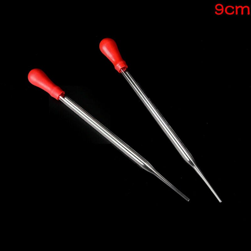 1Pcs Glass Dropper Medicine Pipette Durable Silicone Head Liquid Dropper Burette Transfer Pipette Lab Supplies 9/10/12/15/17/18: 9cm