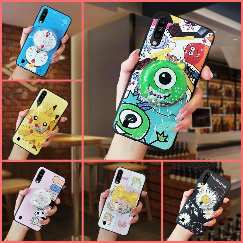 Back Cover Shockproof Phone Case Voor Zte Blade A7 Duurzaam Kickstand Voor Meisjes