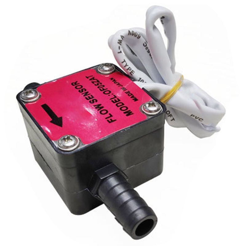 3 "Flow Meter Indicator Sensor Counter Hall Flowmeter Smerende Multipurpose Olie Brandstof Gas Melk Water Vloeistof
