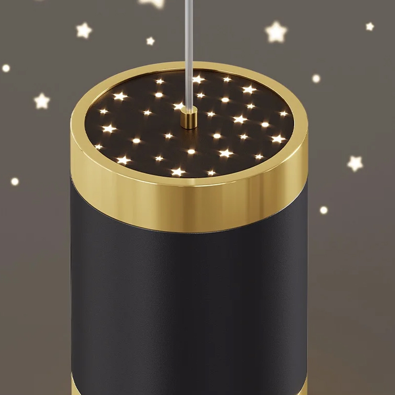 Restaurantbelysning 100cm lange striper dekorasjon spisebordlampe stue restaurant moderne ledet-pendellampe lysarmatur