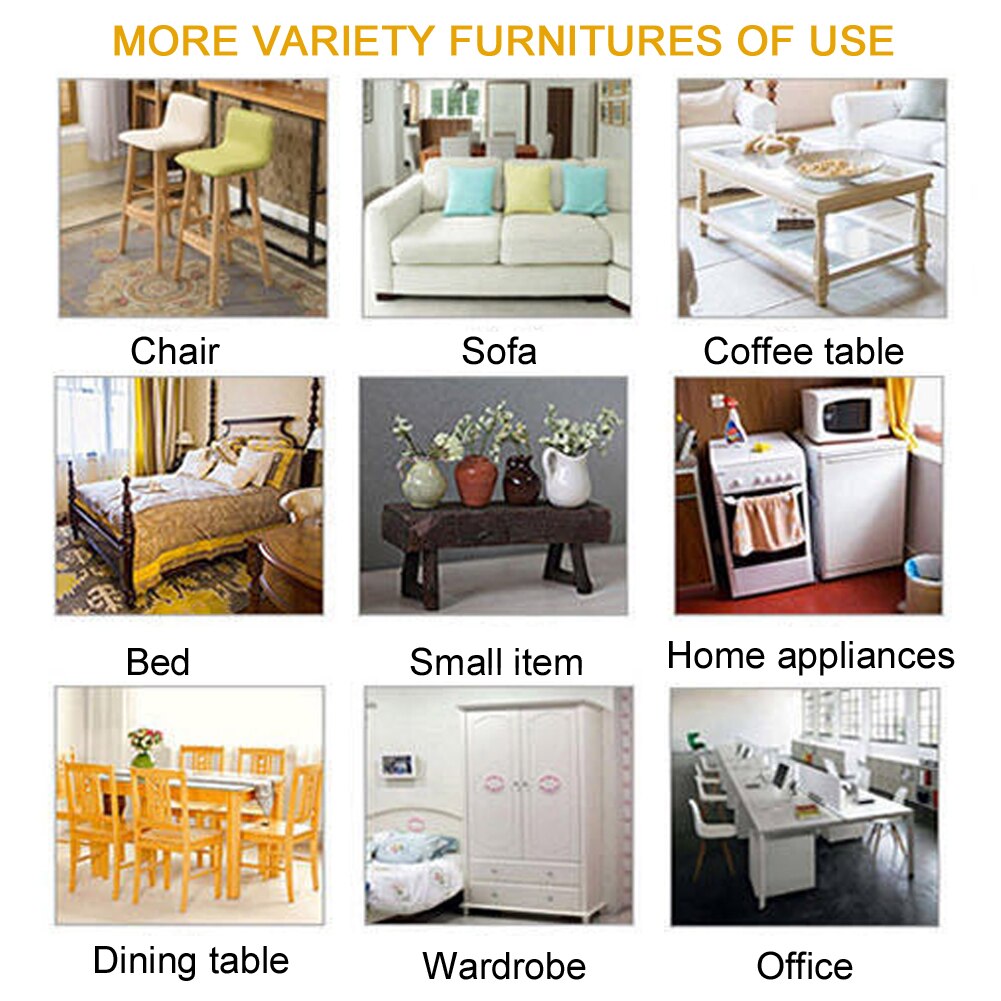 Furniture Sliders Table Reusable Home Sofa Moving Pads Accessories Anti Scratch Floor Protectors Wear Resistant Heavy Duty Chair