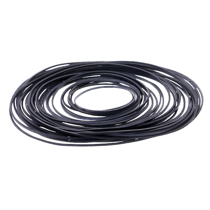 45-130MM uniwersalny 1mm szerokość kwadratowy pasek gumowy Mix kaseta magnetofonowa maszyna koło pasowe pas napędowy do rejestratorów Walkman DVD P9JD
