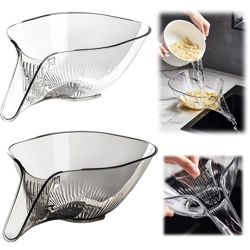 Keuken Multi-Functionele Afvoermand Fruit Groente Gootsteen Zeef Huis Organizer Wassen Schoonmaken Groentebassin Filter Tool