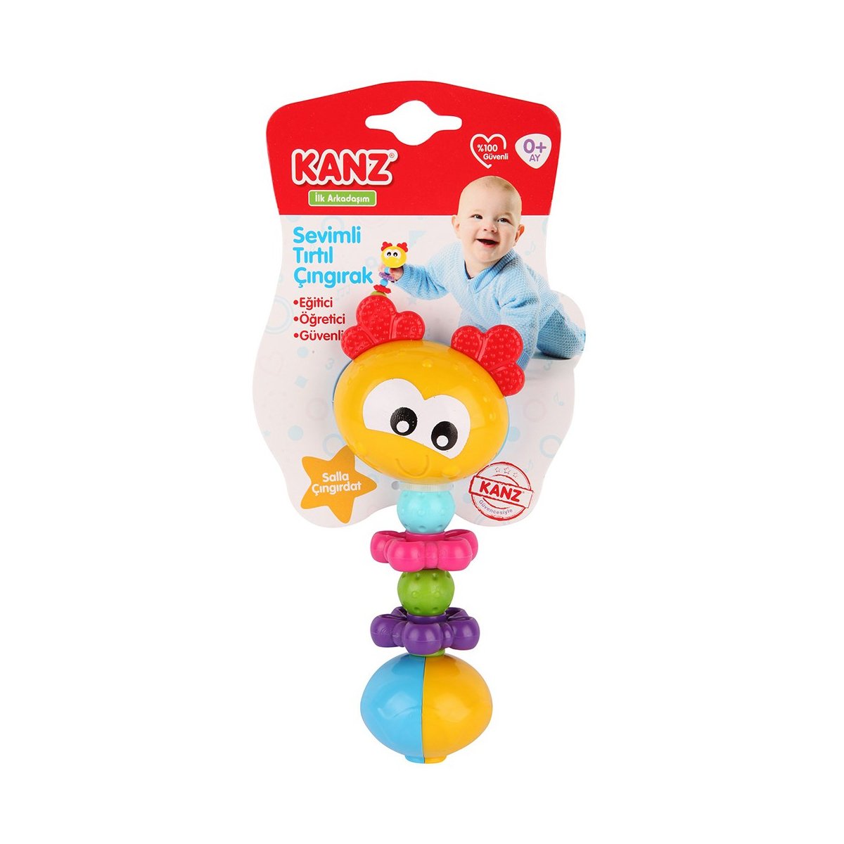 30768 KANZ SEVİMLİ TIRTIL RATTLE