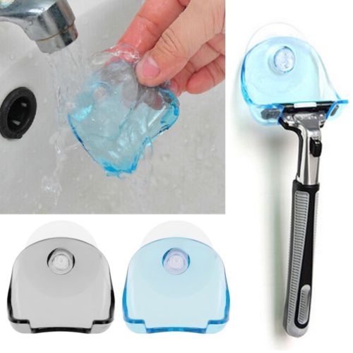 Removable Cleaning Shaver Toothbrush Holder Washroom High Power Suction Cup Hook Razor Bathroom Mini Storage Rack Clean Hygienic
