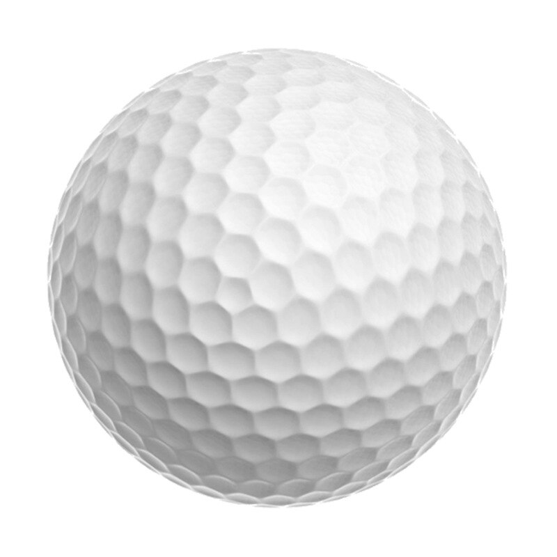 Balles de Golf Double couche en caoutchouc, 5 pièces/1 ensemble, haute élasticité, intérieur, Swing de Golf, balle d&#39;entraînement, bonne , 10 couleurs,: 5PCS White