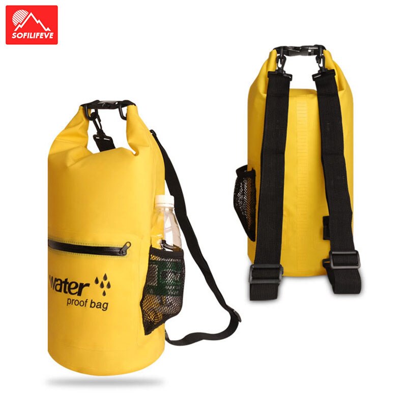 10L/20L Waterproof Swimming Bag Drifting Floating Beach Dry Backpack Boating Sack Floating Bags Rafting Backpacks Buoy Handbag