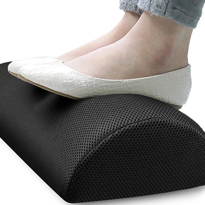 Ergonomische voetenkussen ondersteuning voetensteun onder bureau voetenbankje schuimkussen schuim voetensteun massage (antislip doek)