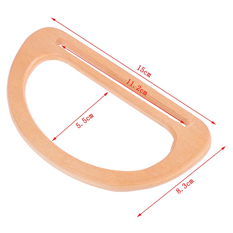 Saco de rattan de madeira alça substituição para diy fazer bolsa bolsa tote em forma redonda bolsa substituição diy acessórios: 5