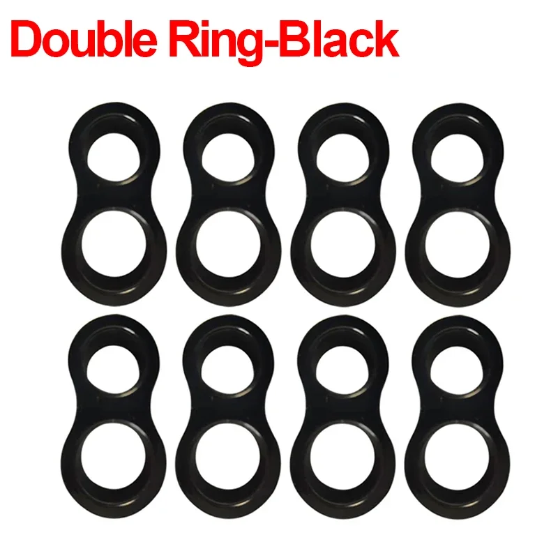 1/10 Stück Türstopper Silikon Türgriff Puffer Wandschutz Türklinke Stoßstange Möbel geschützte Sturzpads stoßfeste Ringe: M / Weiß