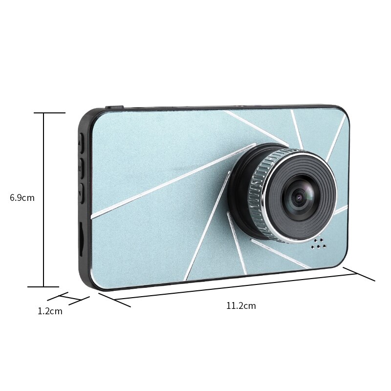 Dash Cam 4 Inch 1080P Hd Auto Camera Dvr Dual Lens Dash Cam Video Recorder 24H Parking Monitor dashcam G-sensor Registrator