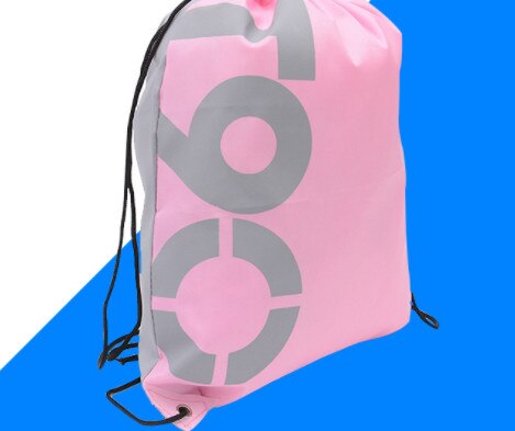 Hjkl draagbare oxford rammstein tas dikke trekkoord riem paardrijrugzak sportschool trekkoord schoenen tas kleding rugzakken waterdicht: I