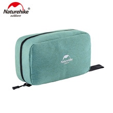 Naturehike Multifunctional Waterproof Traveling Toiletry Bag Cosmetic Bag Portable Bag Dry And Wet Separation NH18X030-B