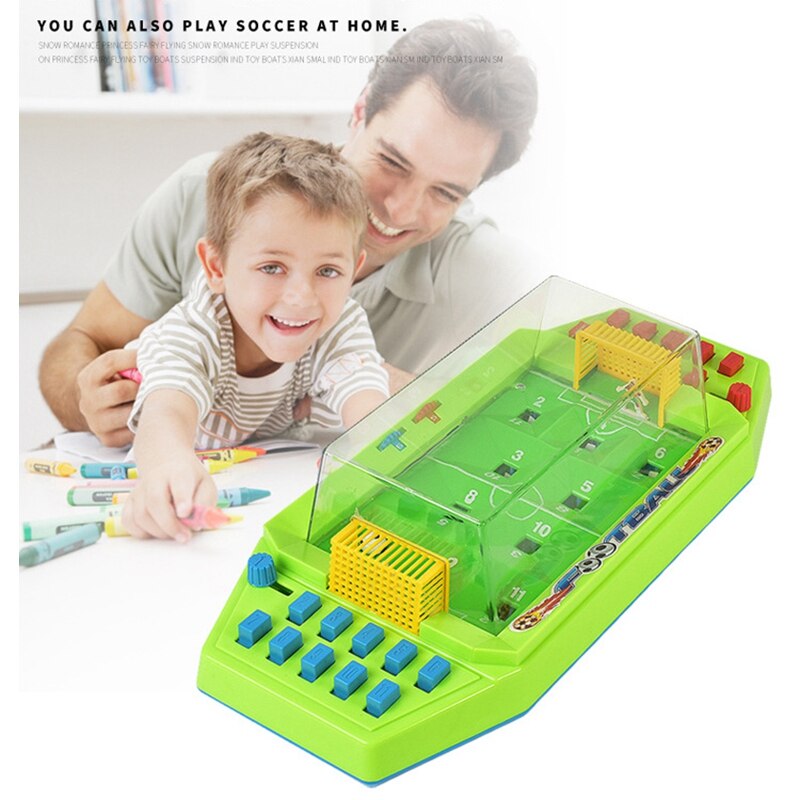 Mini juego de mesa de fútbol, máquina de fútbol de dedo, Catapulta de escritorio, juguete interactivo para dedos