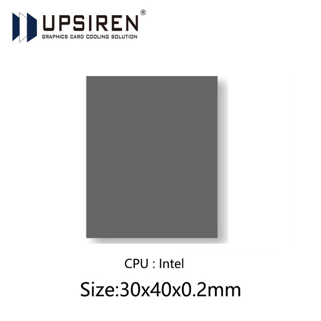 UPSIREN PCM-1 Thermal Grease Replacement PCM Pad Solid Silicone Grease Phase Change Silicone Repaste Pad 80x80 PCM термопрокла: green