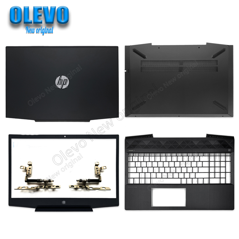 Voor Hp Pavilion 15 15-CX Serie Gaming Laptop Top Case Lcd Back Cover/Front Bezel/Scharnieren/Palmrest/Bodem Shell