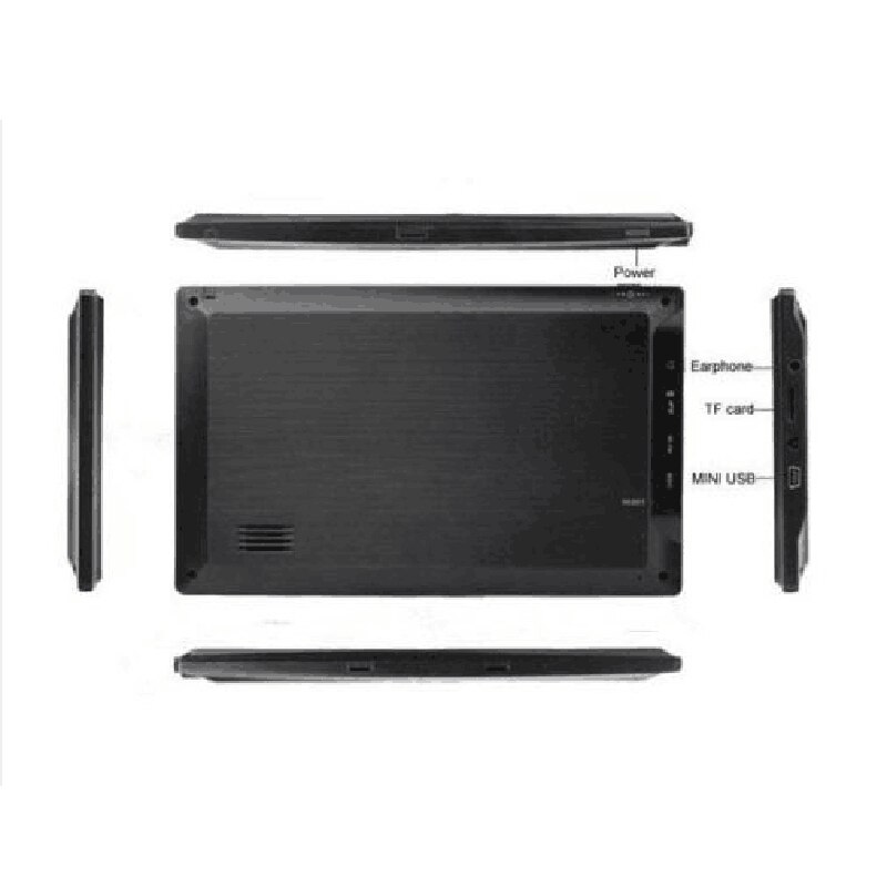 Bil gps navigation navigator 7 tommer stemme navigationssystem hd presseskærm 8gb indbygget hukommelse kørende hukommelse 256mb trafiknav