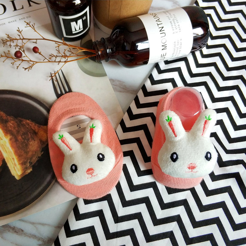 Lente en Zomer Prinses Baby Sokken antislip Vloer Sokken Cartoon Dier Kinderen Katoenen Sokken