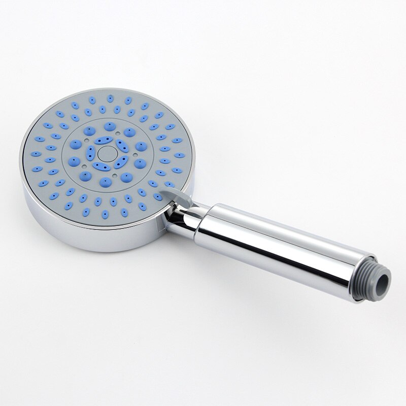 VEHHE Verstelbare 5 Functie Gear Regendouche Waterbesparende Douchekop Houvast Chrome Silicagel Gaten Douchekoppen Nozzle