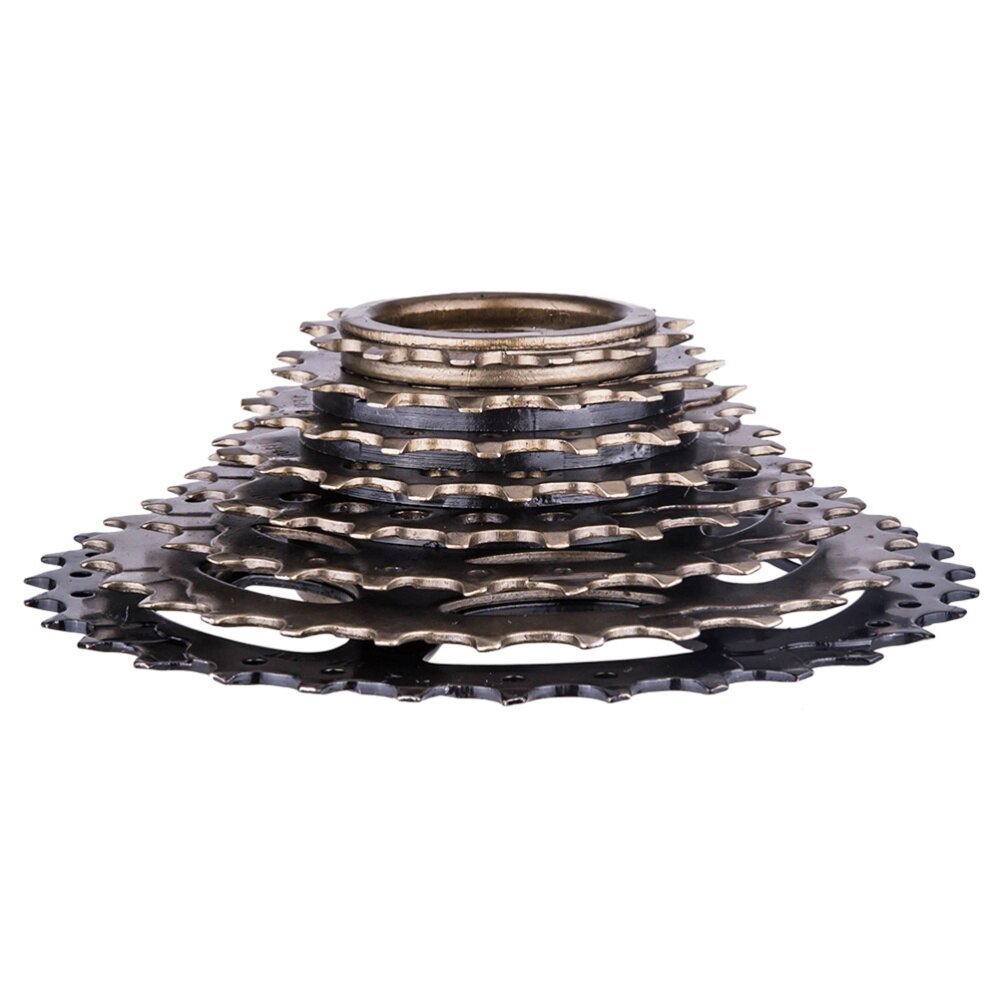 Cassette de 8 velocidades para bicicleta de montaña, ultraligero, con volante giratorio, accesorios para bicicleta de montaña, 1 ud.