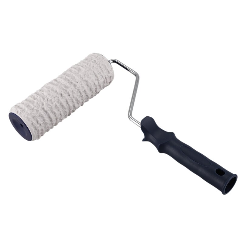 Dekorativt färgrulle mönster verktyg för vägg gummi skydd stämpel polyuretan texturerad färg keramik hjul hushåll 2201ts