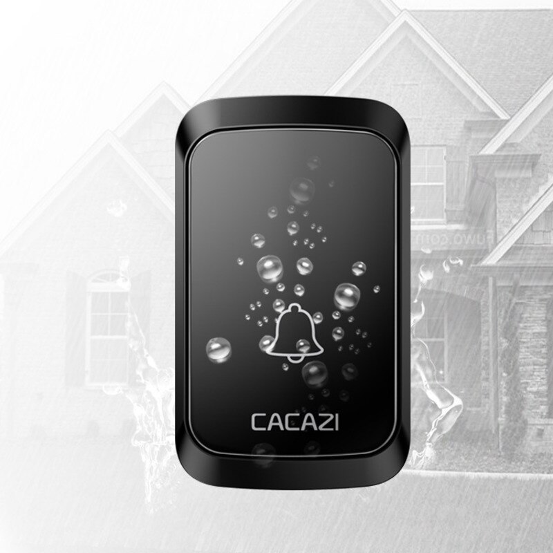 Smart Home Outdoor Wireless Doorbell Electronic Waterproof Intelligent Wireless Doorbell Remote Control Door Bell