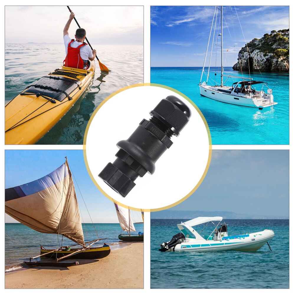 Kayak Safety Flag Mount Kayak Flagpole Holer Practical Canoe Side Track Mount