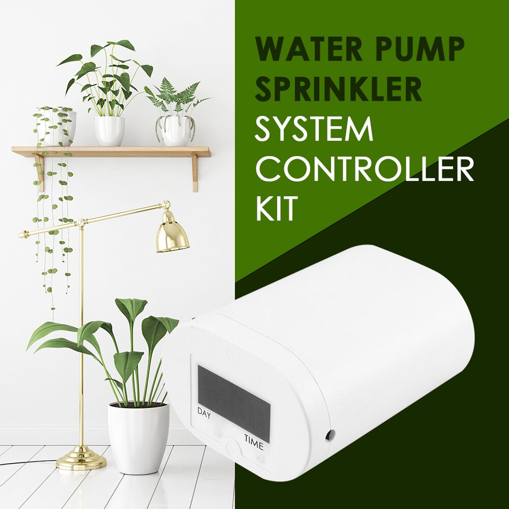 WIFI Control watering device Intelligent automatic Drip Irrigation Controller Kit System For Garden plant water pump timer