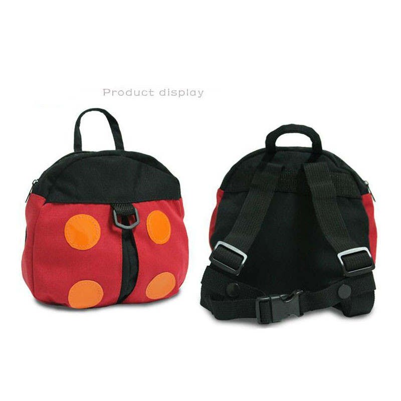 Mochila infantil con arnés para niños, Correa antipérdida ajustable de animales, bolsa de algodón puro antipérdida, protección de seguridad infantil