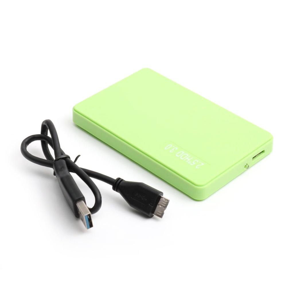 2.5 inch USB3.0 Hard Disk Box Enclosure SATA HDD SSD Mobile External Case Data Memory Expansion for Laptops