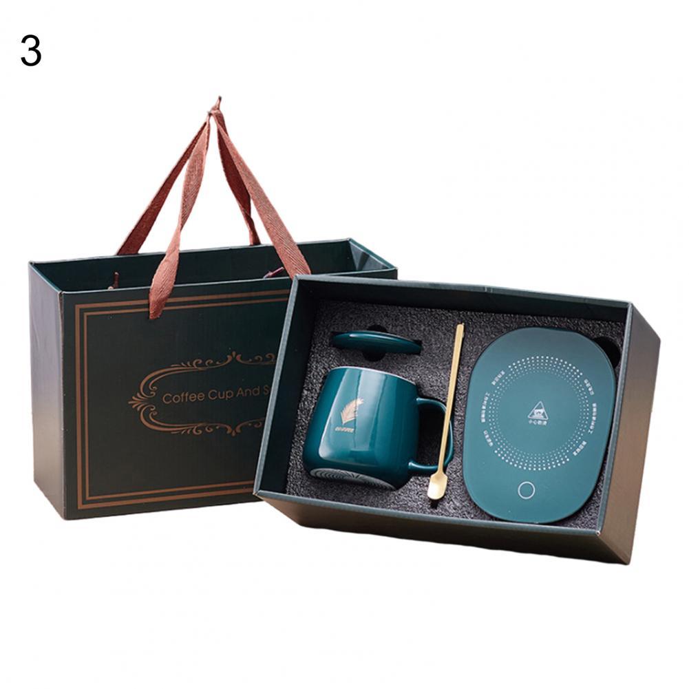 Electric Coaster Universal Heating Mug Pad Constant Temperature Quick Heating Cup Warmer Mug Heater Tray Electric Heated Pad: 3