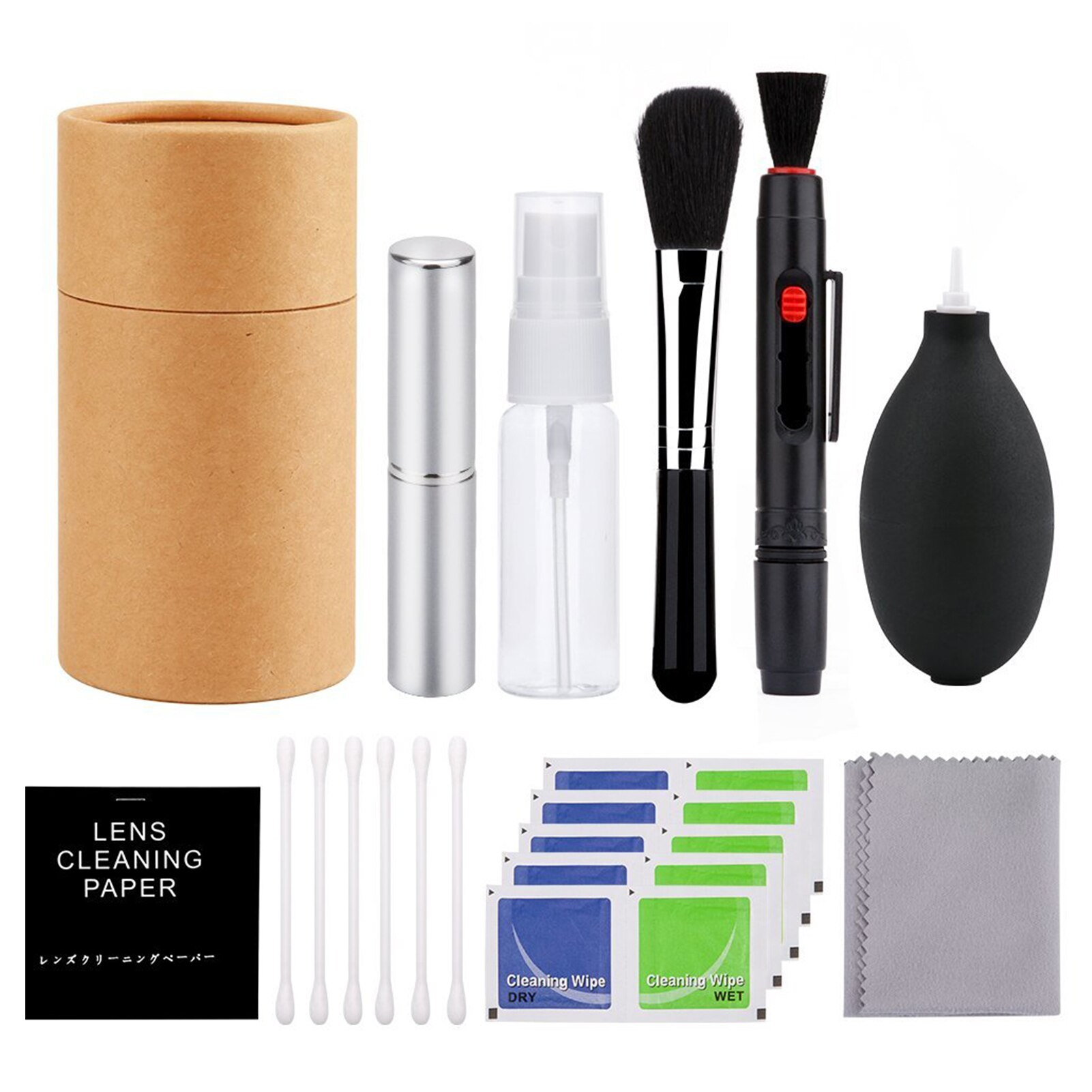 Camera Cleaning Kit Sensor Cleaning Kit with Air Blower APS-C Cleaning Swabs Cleaning Pen Cleaning Cloth for Camera Phone Laptop: Cleaning Kit 2
