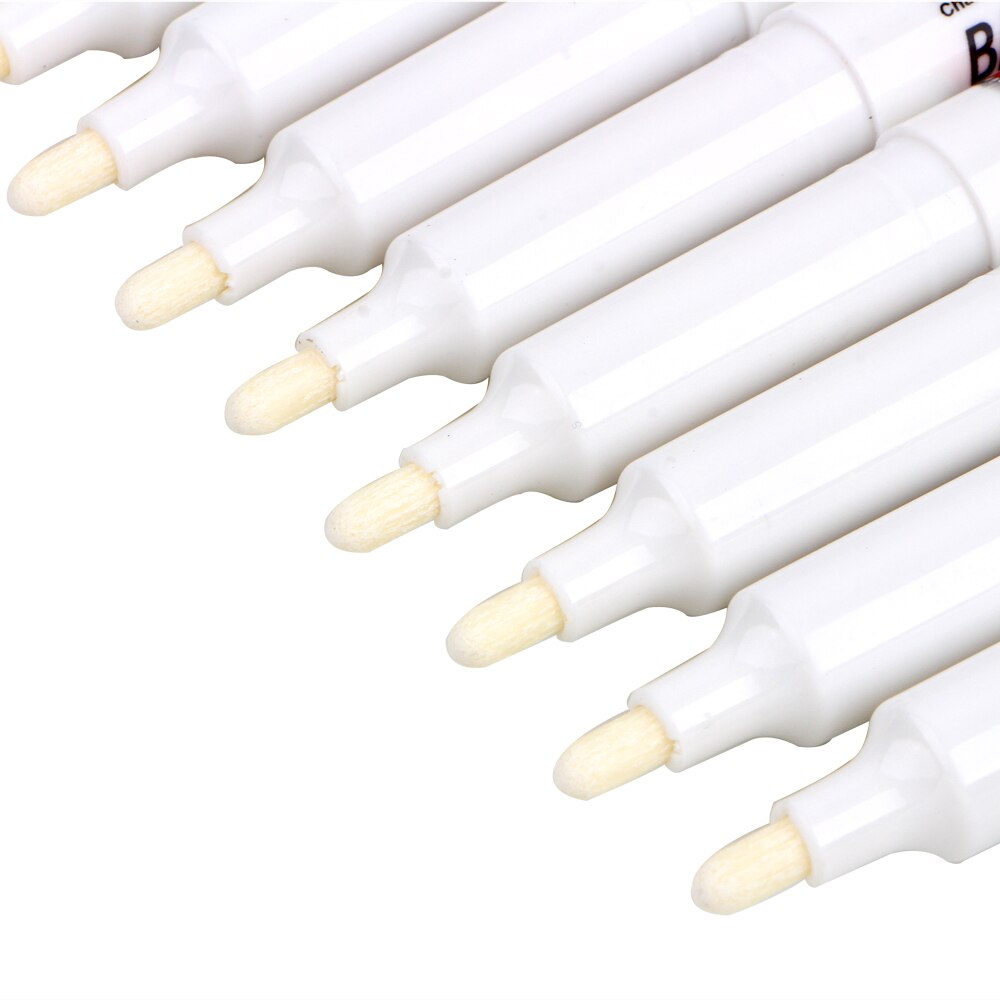 4pcs/lot Permanent Marker White Oil-Ink Marker Pens For Glass Windows Chalkboard Stationery School Office Supplies