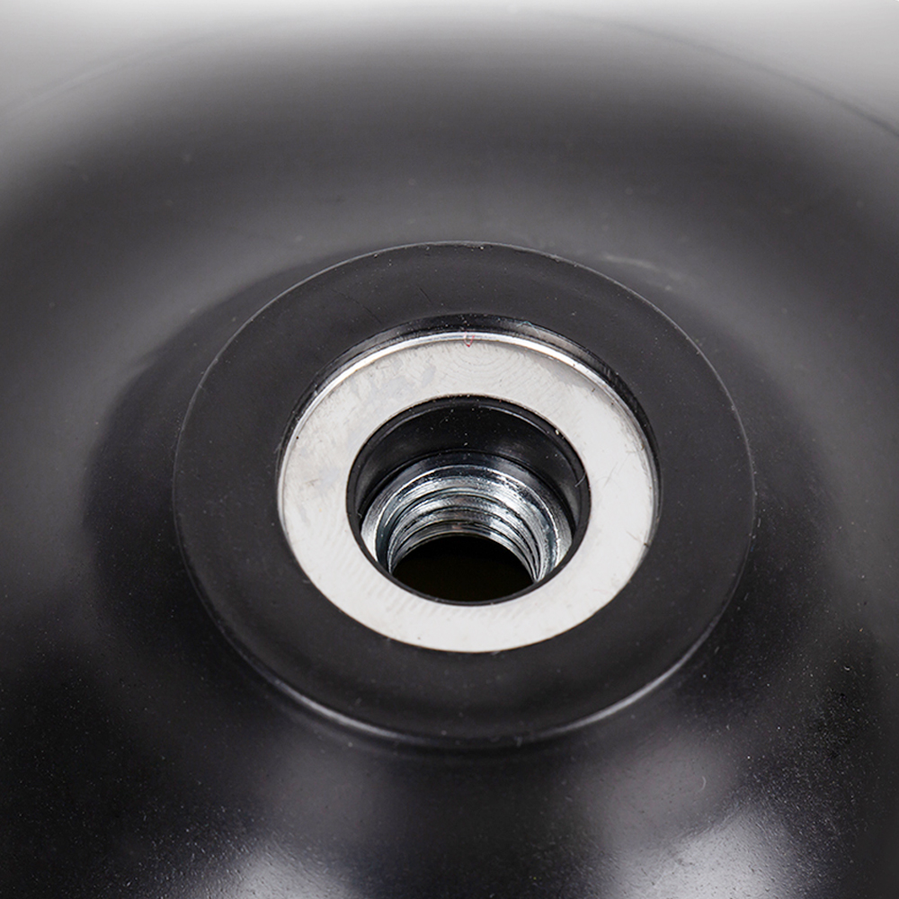 Tampon de support de disque de ponçage, papier de verre auto-adhésif, plaque de support à boucle de crochet, tige adaptée pour ponceuse, meuleuse, perceuse, 3 ", 4", 7 ", 6/5", 125mm, 1 pièce