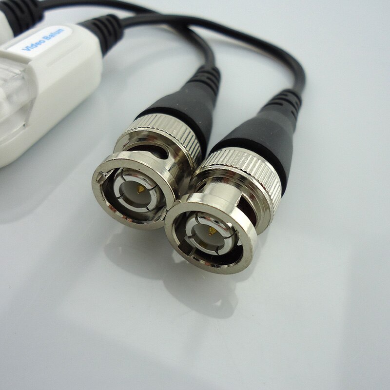 SSICON 10Pair 20Pieces CCTV Video Balun Twisted Passive Video Transceiver CCTV Passive BNC Video Balun to UTP Connector