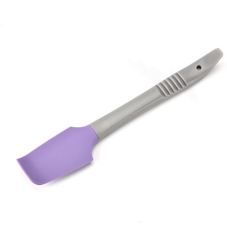 Raspador de gel de sílica para assar, raspador de bolo resistente a alta temperatura para raspar a manteiga, tamanho pequeno