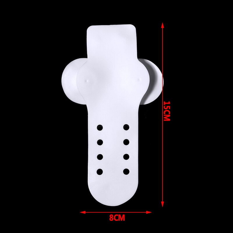 Badkamer Douchekop Houder Punch-Gratis Siliconen Zuignap Douche Beugel Bad Douchekop Stand Rack