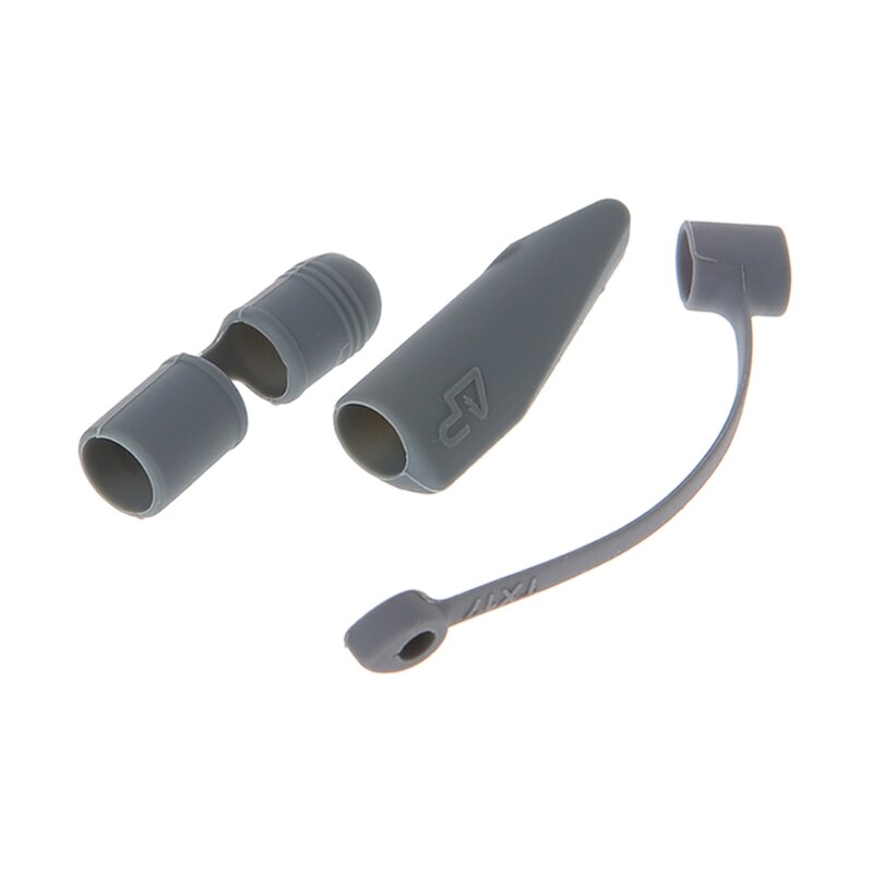 Cap Houder + Tip Cover + Lightning Kabel Adapter Tether 3 Stuk Kit Voor Apple Potlood