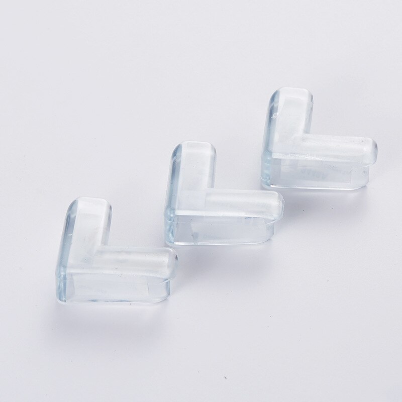 Protector de esquina de silicona para muebles, funda de seguridad Anticolisión de vidrio para mesa, borde de esquina, cojín Protector para bebé, 4/8/16 piezas
