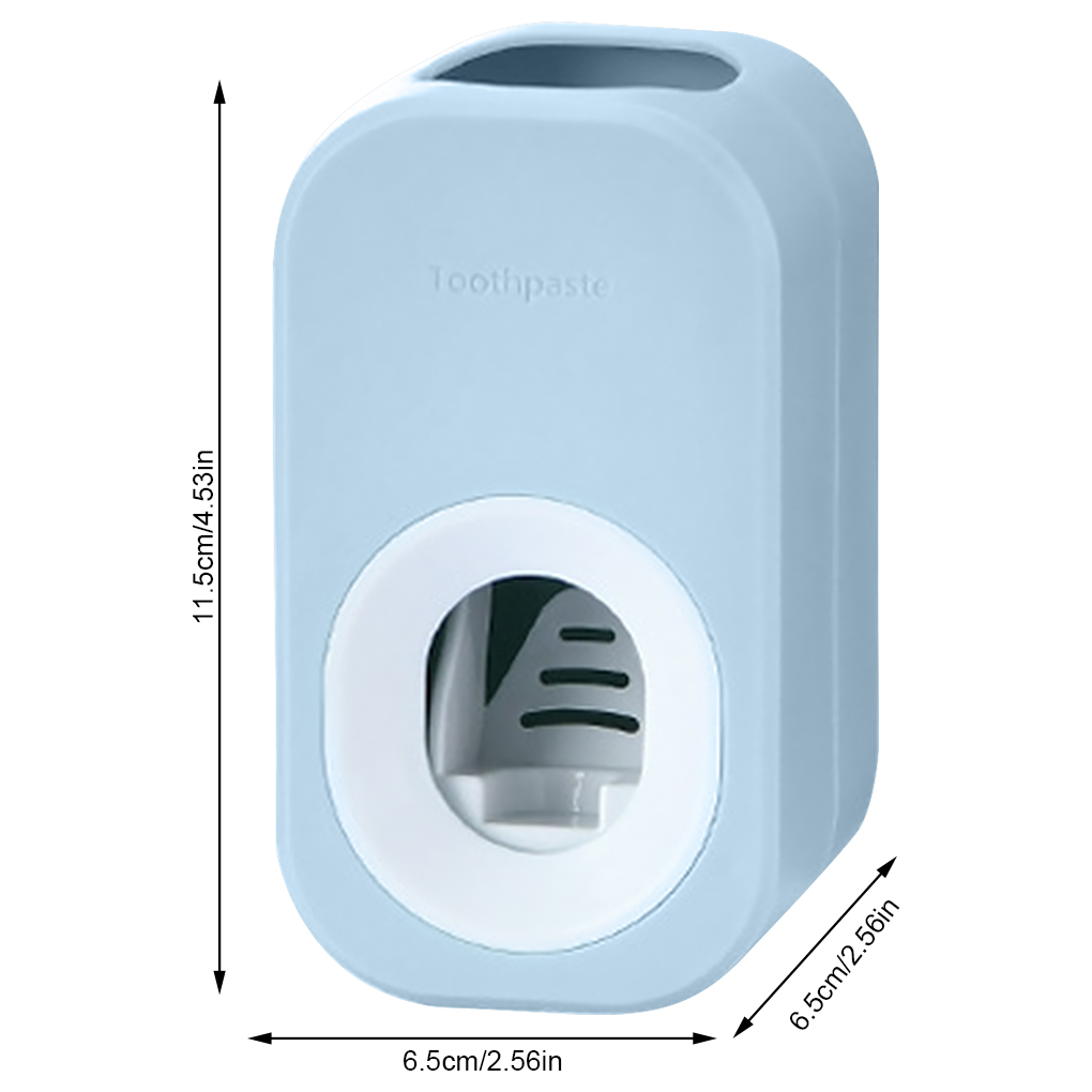 Toothpaste Dispenser Wall Mount for Bathroom Automatic Toothpaste Squeezer: 01