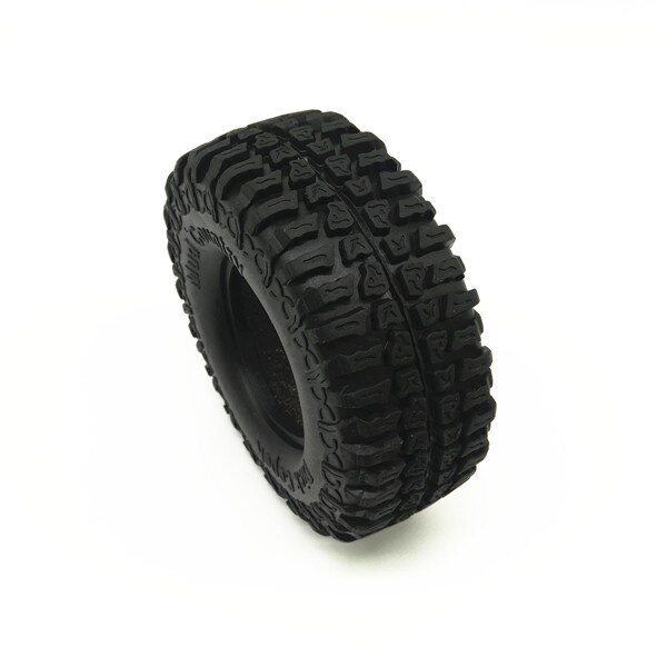 Gummidæk 1.9 " dæk 1.9 tommer dæk med svamp 98/100/108/110/114/120mm til rc crawler bilmodeller aksial scx 10 90046 d90 trx -4: 100mm d
