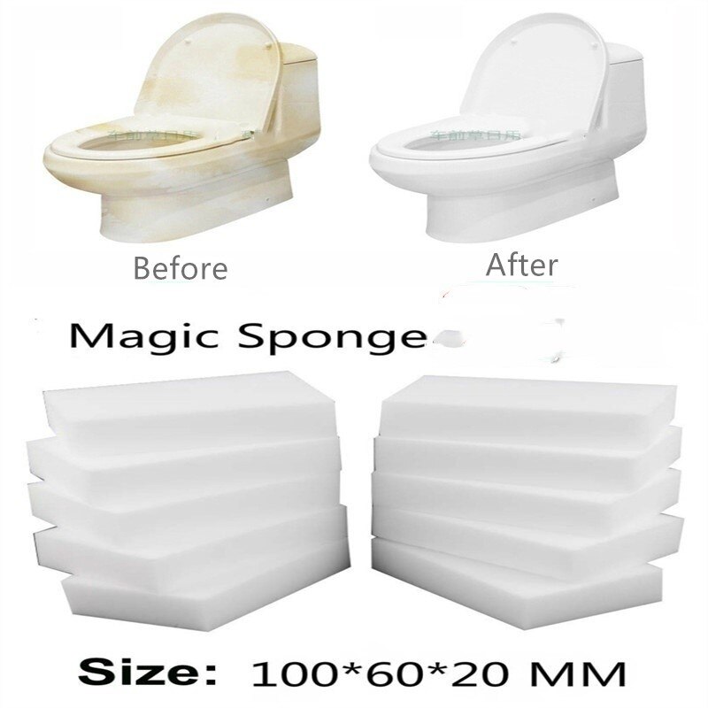 5 stücke Multi-funktion Magie Melamin Schwamm Radiergummi Reiniger Reinigung Schwämme Küche Schlecht 100x60x20mm