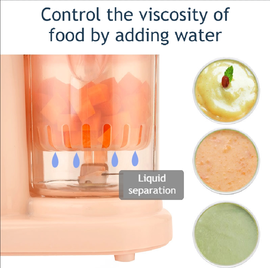 Baby Food Maker Baby Food Mills Supplement Machine Multifunctional Food Processors Blender Grinder Steamer Mixer Steam Cooking
