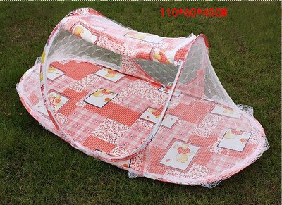 AAG Portable Folding Baby Bedding Crib Mosquito Net Newborn Summer Infant Insect Netting Baby Yurt Mosquito Outdoor Tent 30: MAAG170-red