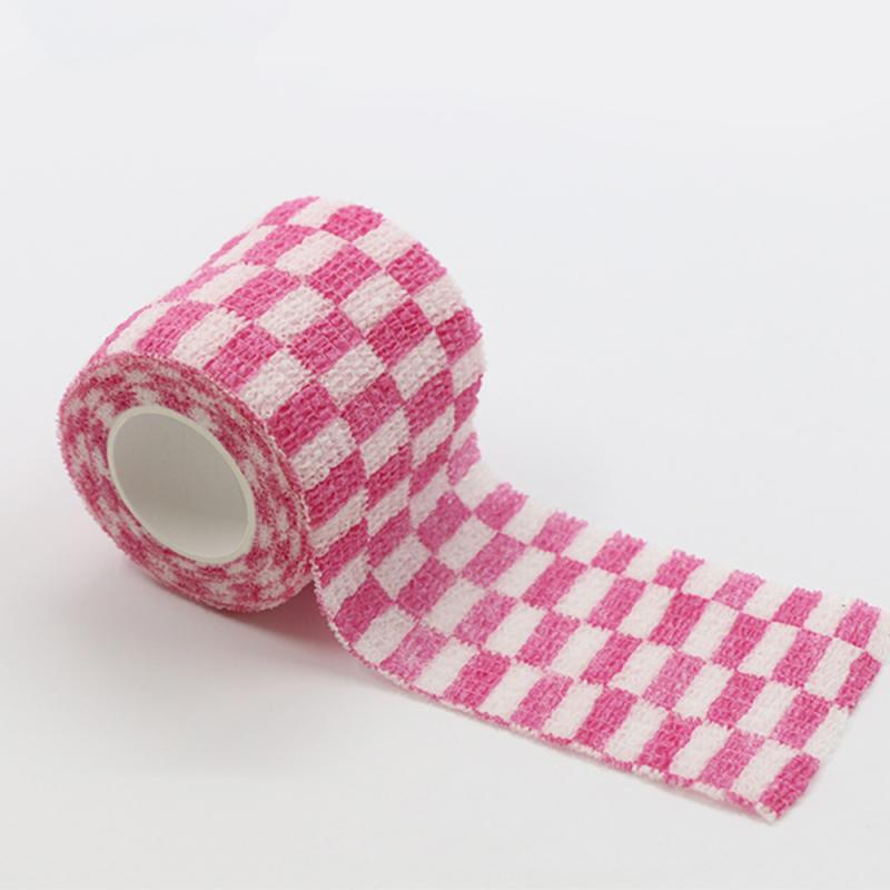Kinesiologie Tape Atletische Herstel Elastische Tape Kneepad Spier Pijn Knie Pads Ondersteuning Gym Fitness Bandage Outdoor Apparatuur: Bruin