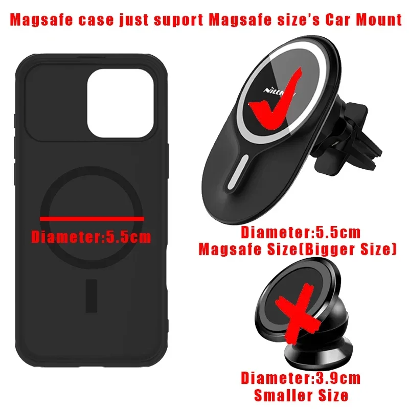 NILLKIN voor Vivo X200 Ultra / X200 Pro / X200 Pro mini 5G case Magnetische Magsafe Opladen Adapt Lens camera Bescherming Achterkant