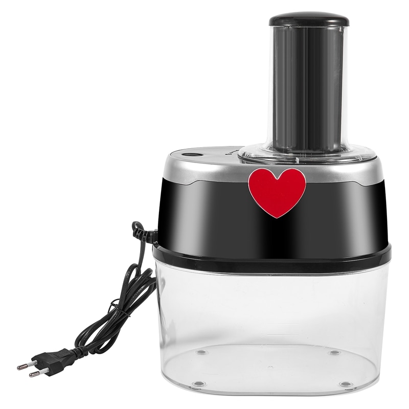 Elektryczna wielofunkcyjna krajarka robić warzyw ostrza siekacz ze stali nierdzewnej narzędzie kuchenne spiralizer robić warzyw krajarka robić warzyw urządzenie robić robienia sałatek EU Plu: Default Title