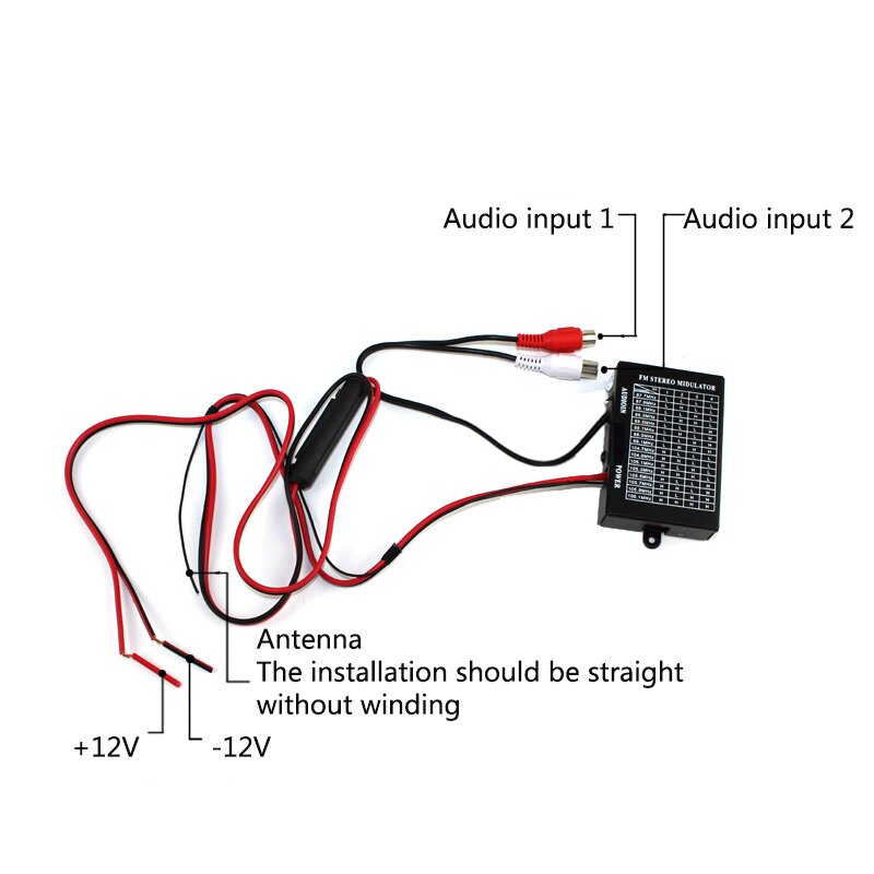 -Car FM Transmitter FM Stereo Modulator Digital TV Mp3 Car Screen Upgrade Audio Aux Transfer Car AUX